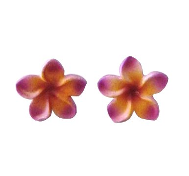 POP frangipani earrings