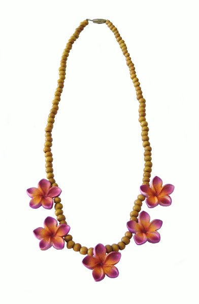 POP Frangipani necklace